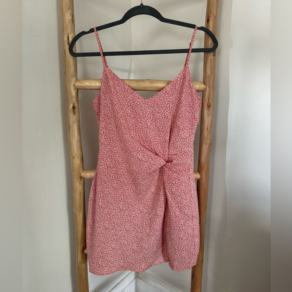 ABERCROMBIE FLORAL CLAY MINI DRESS